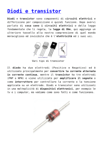 Diodi e transistor