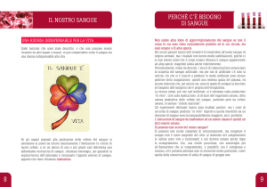 9 perchè c`è bisogno di sangue