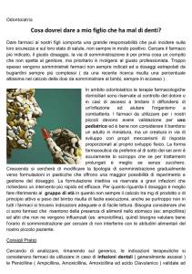 Cosa dovrei dare a mio figlio che ha mal di denti?