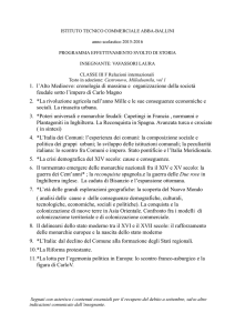 1. l`Alto Medioevo: cronologia di massima e