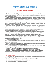 Preparazione dei genitori al battesimo