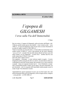l`epopea di GILGAMESH - Kemi