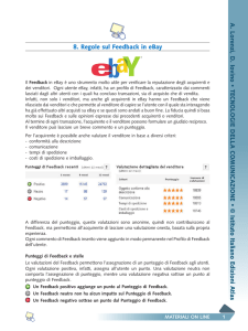 Regole sul Feedback in eBay