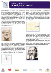 Gravità, inizia la storia