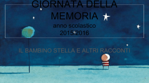 Giornata della Memoria Primaria Manzoni