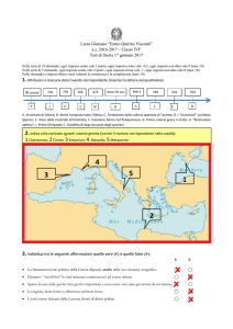 Test di Geostoria di gennaio con soluzioni