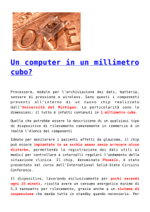 Un computer in un millimetro cubo?