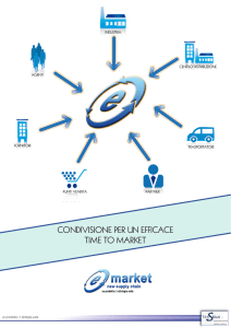 CONDIVISIONE PER UN EFFICACE TIME TO MARKET