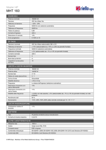 MHT 160 - Riello UPS