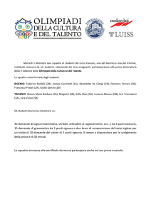 20 domande di logica (matematica, verbale
