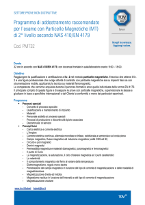 oggetto: programma attivita` di formazione di vostro interesse