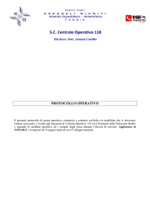 SC Centrale Operativa 118