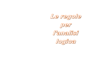 Analisi logica DSA impaginato a libretto