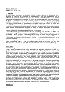 Alcuni cenni sui Farmaci Biologici