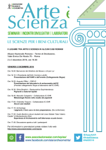 Museo Nazionale Romano - Associazione Italiana di Archeometria