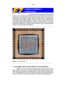 I semiconduttori e l`elettronica