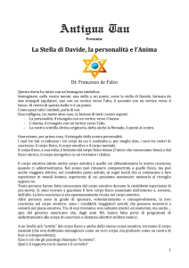 La Stella di Davide, la personalità e l`Anima