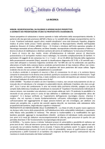 la ricerca - Istituto di Ortofonologia