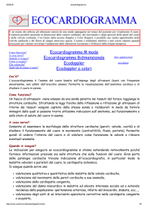 L`ecocardiogramma - Studio Radiologico Casilino