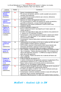Fratture C1 - C2 - Stabili o Instabili - Michelle Lin-MedEmIt