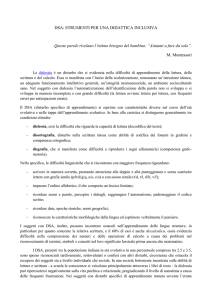 DSA: STRUMENTI PER UNA DIDATTICA