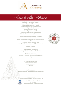 Cena di San Silvestro