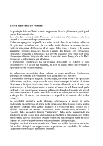 Lesioni della cuffia dei rotatori