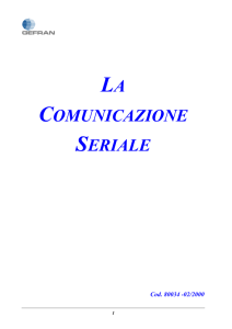Manuale seriale Gefran