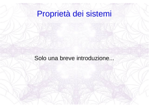 Proprietà dei sistemi