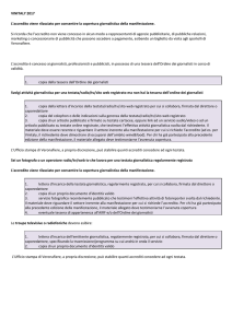 esibendo i documenti indicati qui