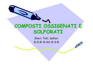 CGO29 Eteri, Tioli e Solfuri 11/12