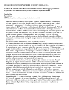 correnti interferenziali ed energia meccanica