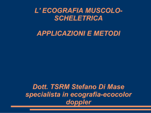 ecografia muscolo-scheletrica applicazioni e metodi