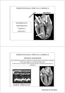 fisiopatologia: portata cardiaca fisiopatologia: portata