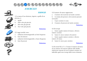 esercizi - Corsi di Laurea a Distanza