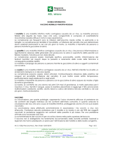 MPR (Morbillo, Parotite, Rosolia)