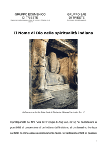 relazione sull`incontro - Segretariato Attività Ecumeniche
