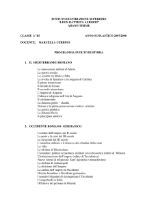 prog.svolto storia 2BI - Istituto di Istruzione Superiore Leon