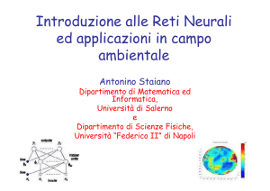 Introduzione alle reti neurali