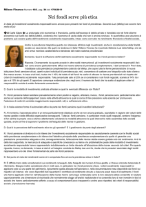 Nei fondi serve più etica