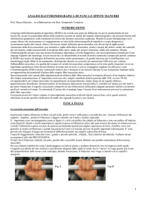 elettromiografia panca e spinte