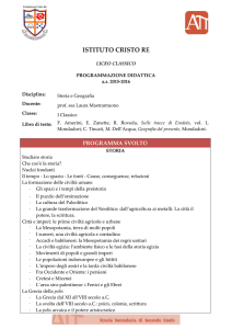 storia-geografia - Fondazione Cristo Re