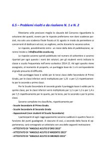 6.5a Problemi risolti e da risolvere N. 2