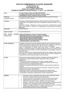 Progetto didattico: Evoluzione umana, arte e società