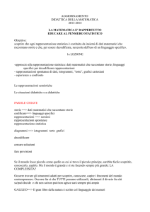 AGGIORNAMENTO DIDATTICA DELLA MATEMATICA 2013