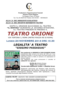 TEATRO ORIONE