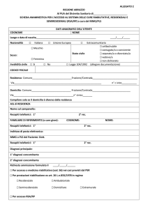 ALLEGATO 2 REGIONE ABRUZZO Al PUA del Distretto Sanitario