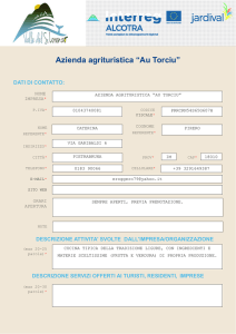 Scheda_Agriturismo Au Torciu