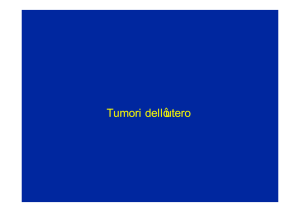 Tumori dell`utero