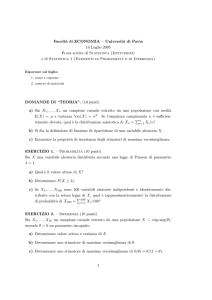 e di Statistica 1